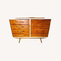MCM - White Wood Dresser