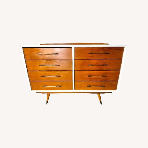 Used MCM - White Wood Dresser for sale on AptDeco
