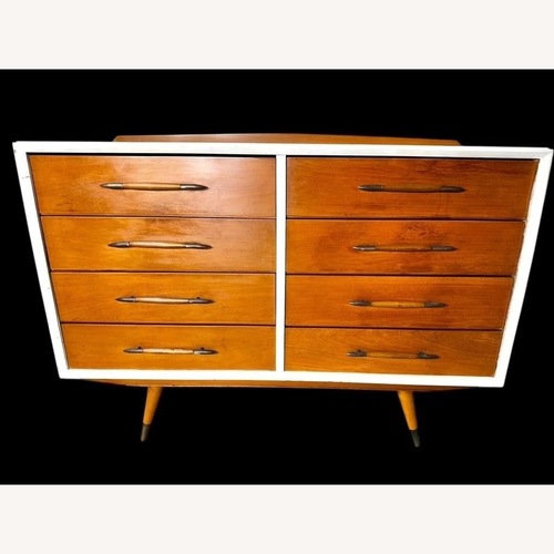 Used MCM - White Wood Dresser for sale on AptDeco