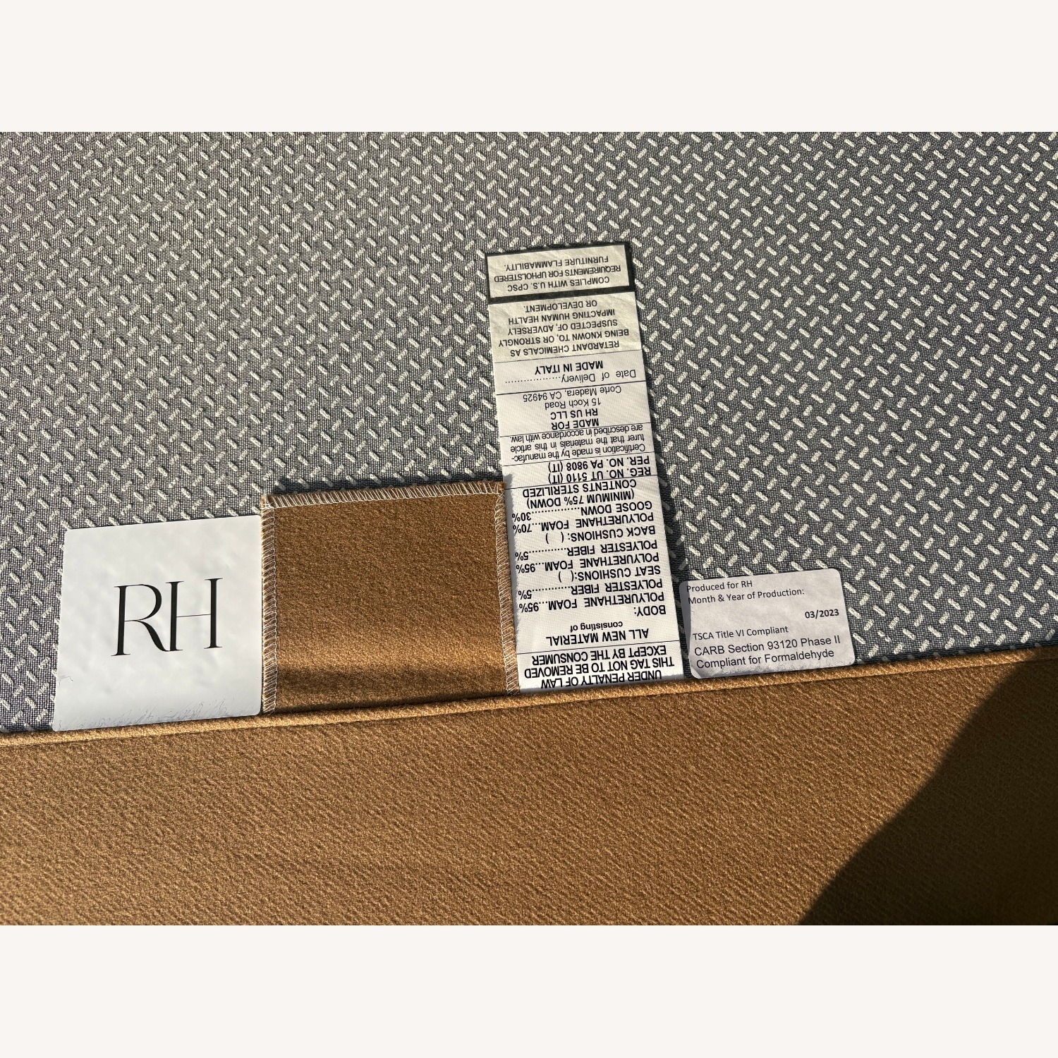 Restoration Hardware Cortona 3+ Seater Sofa - image-17