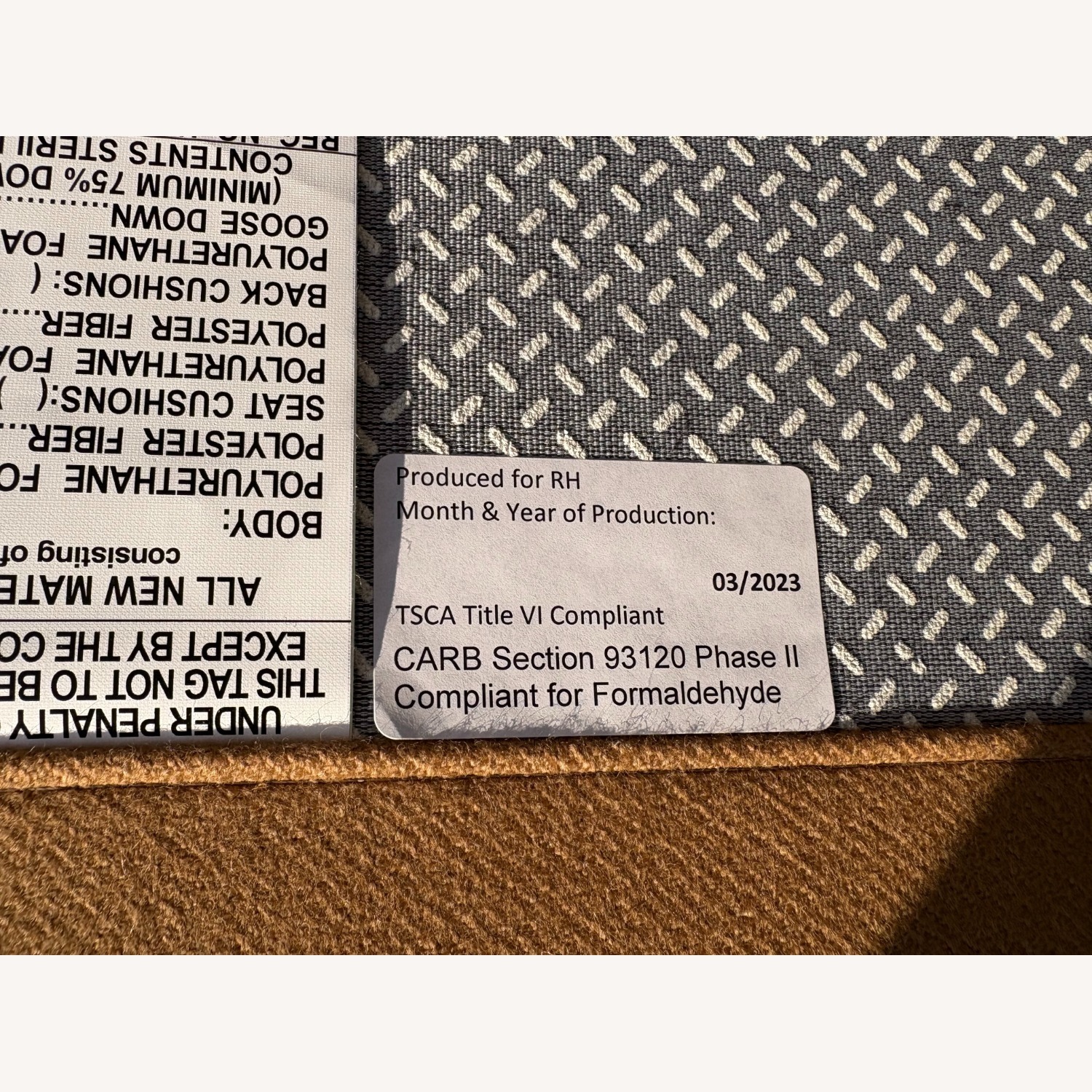 Restoration Hardware Cortona 3+ Seater Sofa - image-2