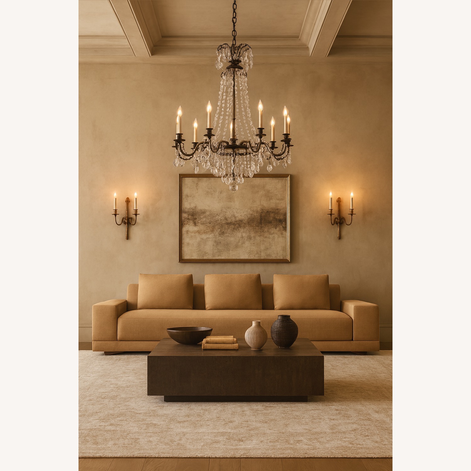 Restoration Hardware Cortona 3+ Seater Sofa - image-0