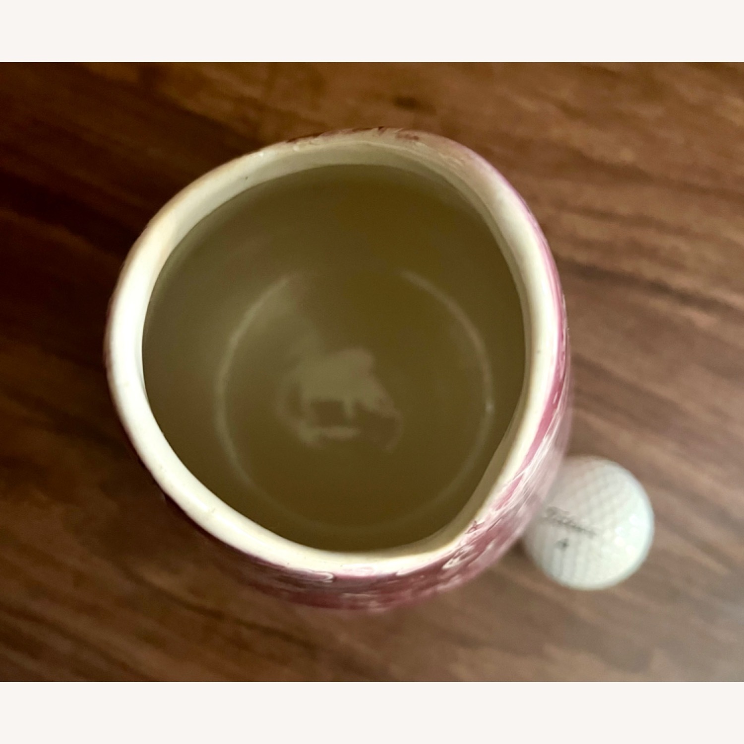 Vintage MCM McCoy Purple Ceramic Décor - image-4