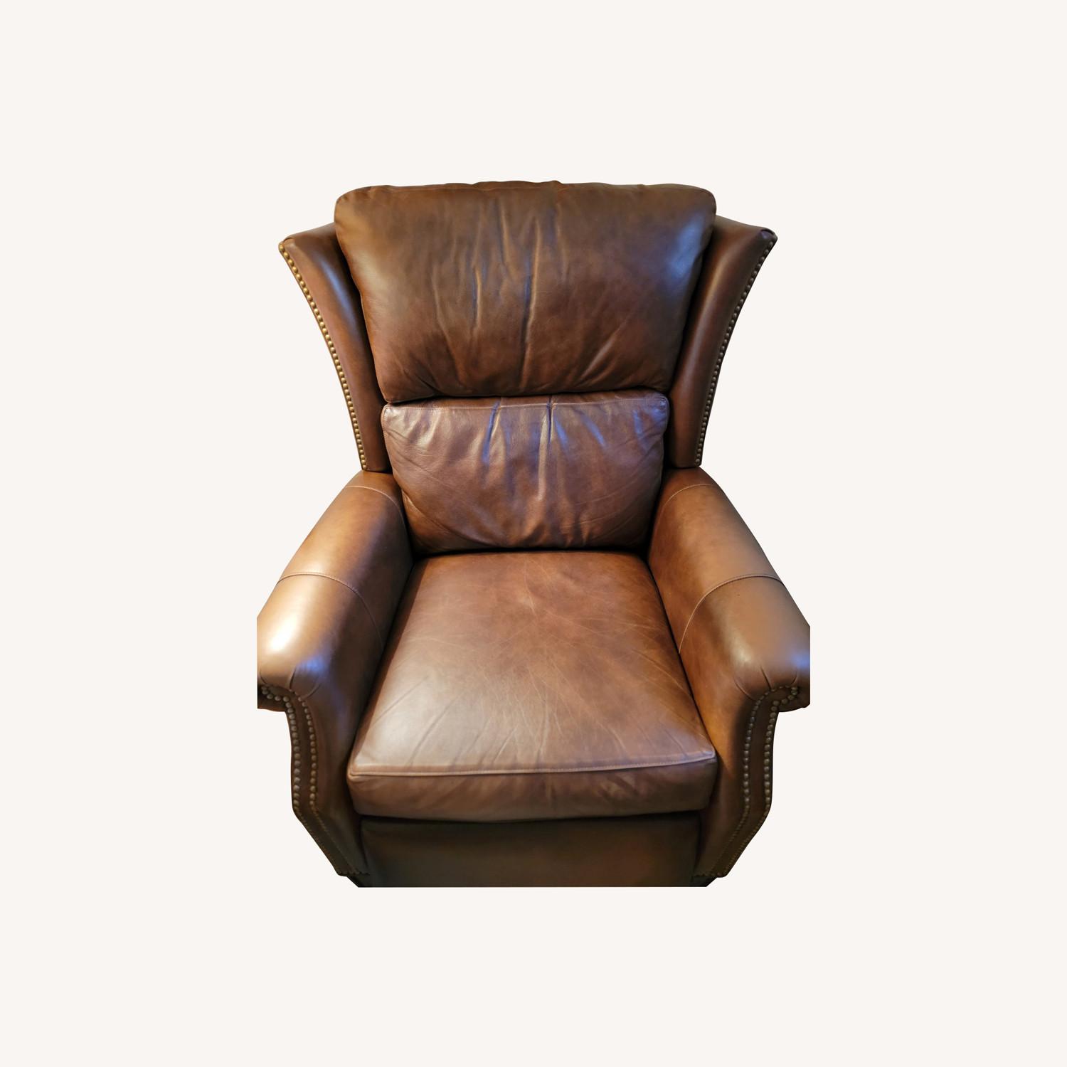 Motioncraft By Sherrill Leather Recliner - image-0