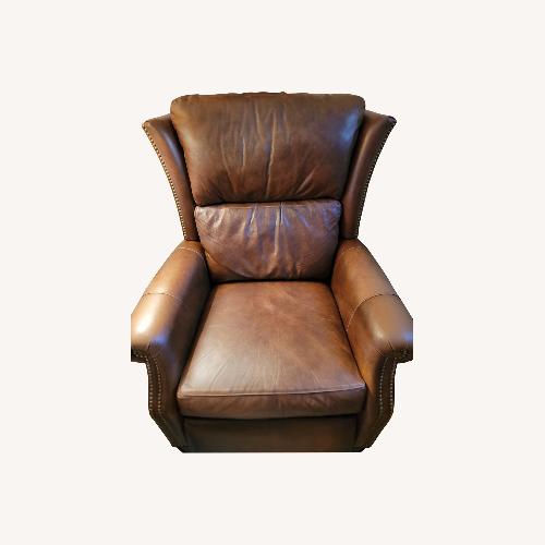 Used Motioncraft By Sherrill Leather Recliner for sale on AptDeco