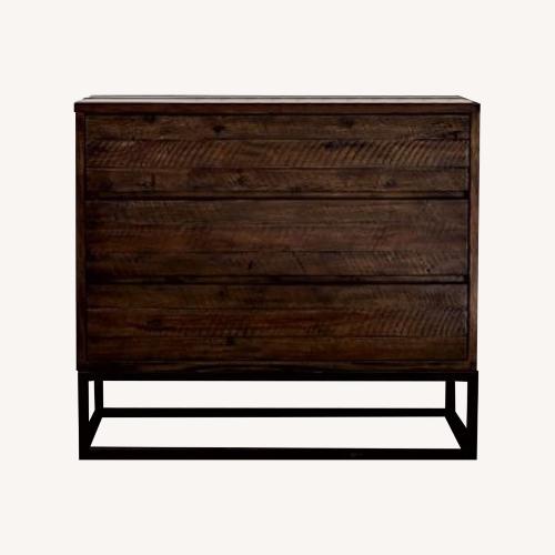 Used West Elm Logan Dark Brown Wood Dresser for sale on AptDeco