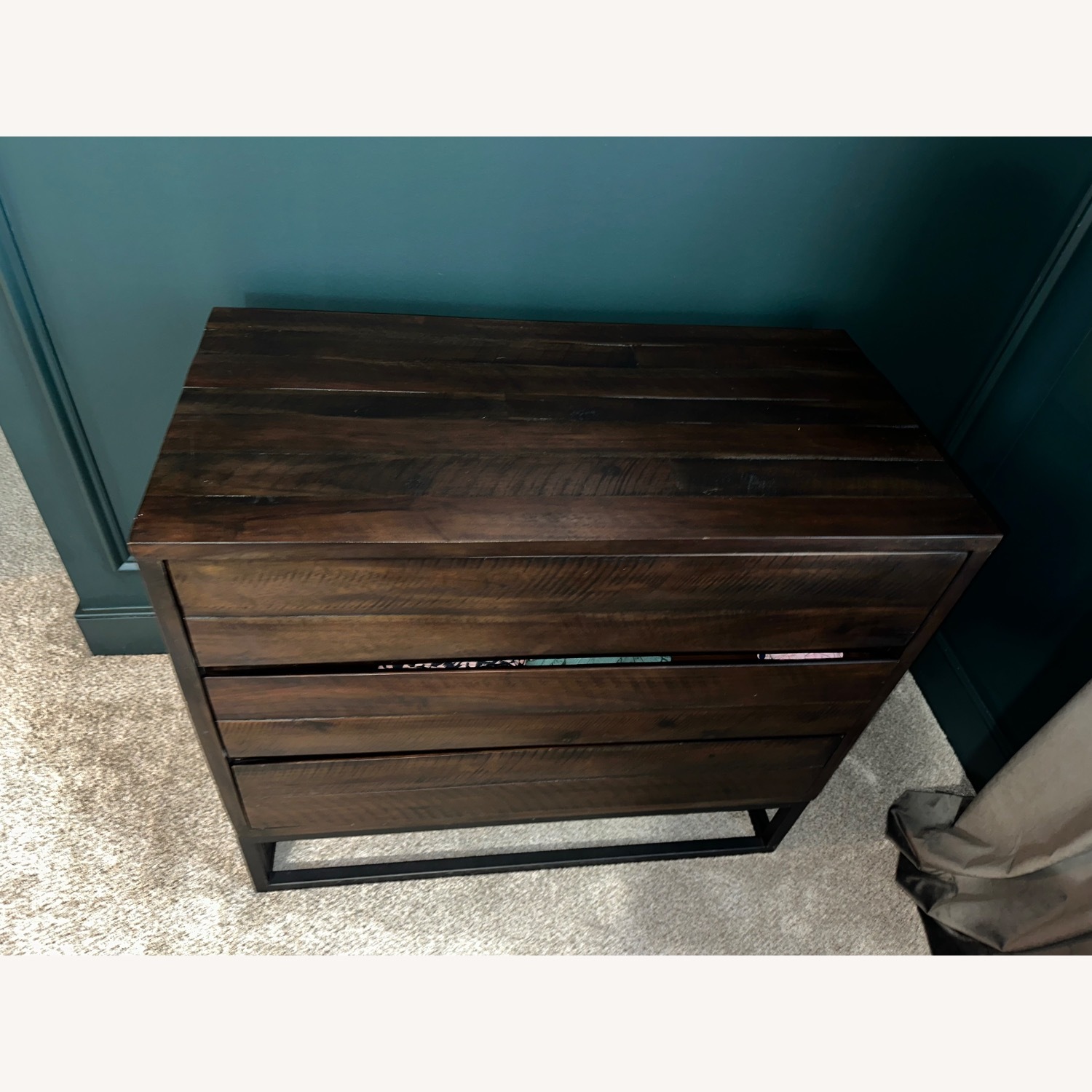 West Elm Logan Dark Brown Wood Dresser - image-2
