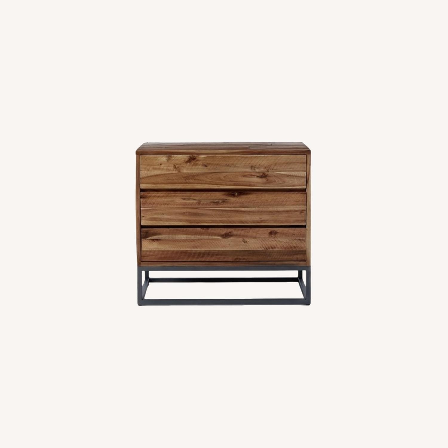 West Elm Logan Dark Brown Wood Dresser - image-4
