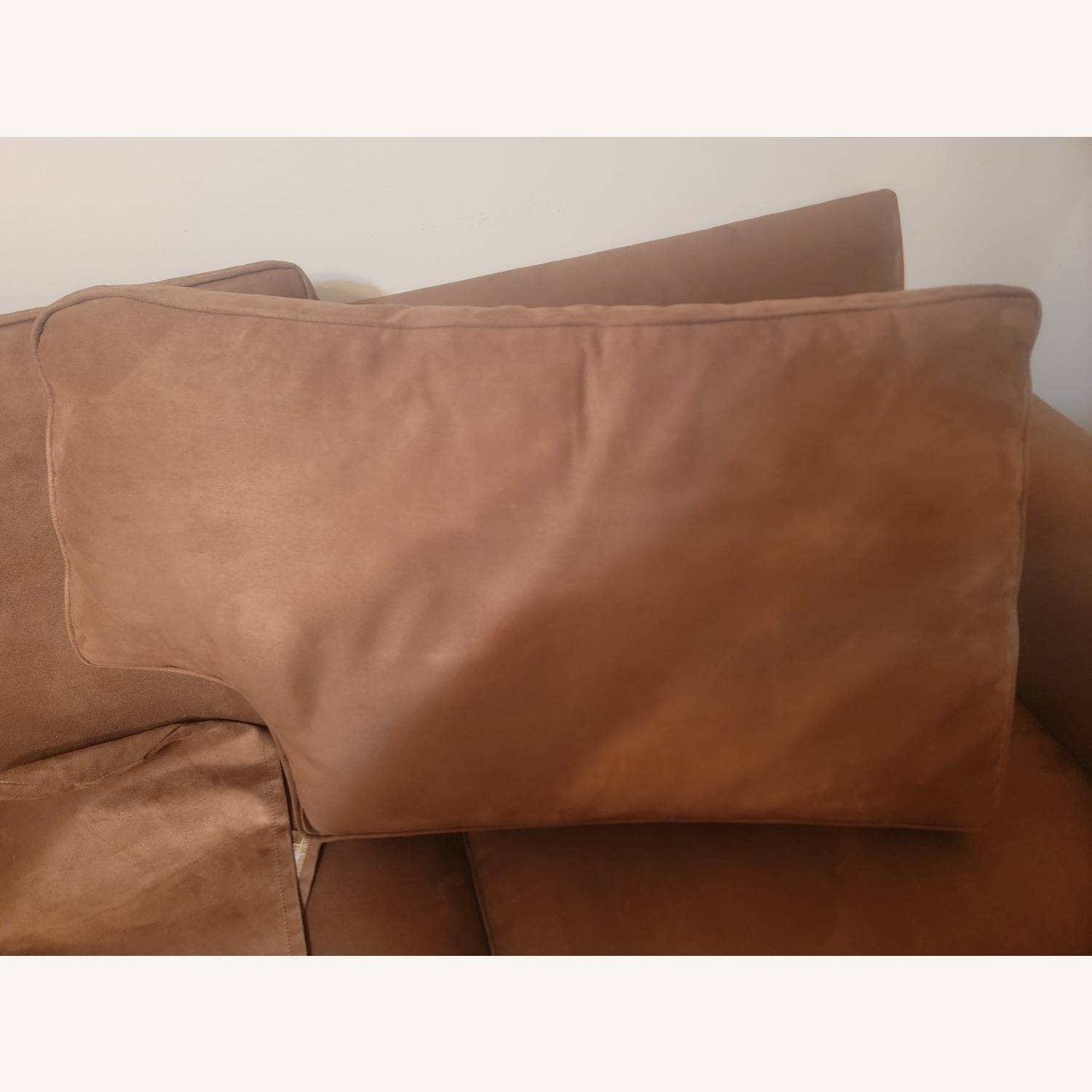 Ethan Allen Featherblend Dark Brown Loveseat - image-13