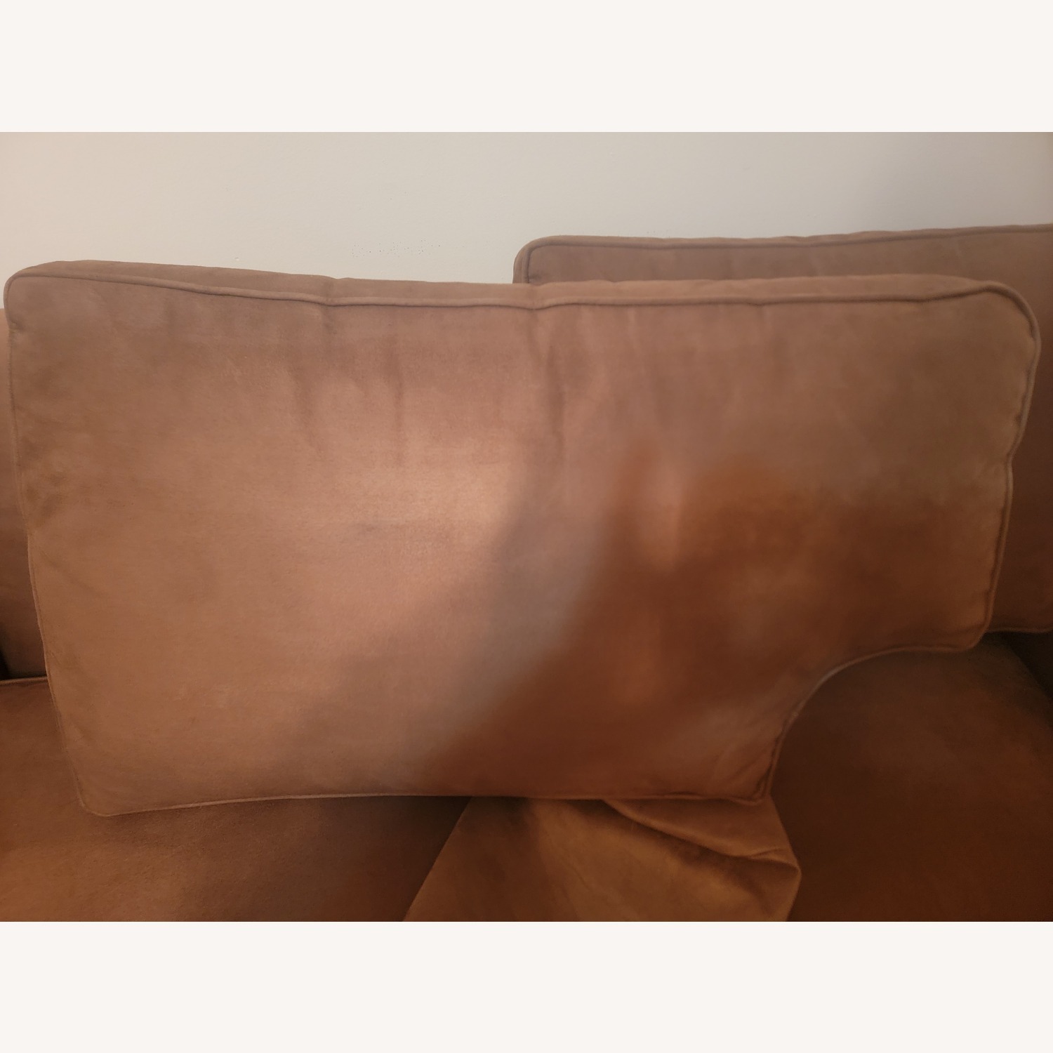 Ethan Allen Featherblend Dark Brown Loveseat - image-12