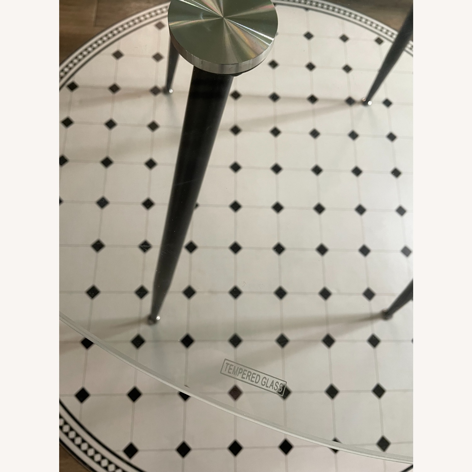 Round Glass Dining Table - image-3