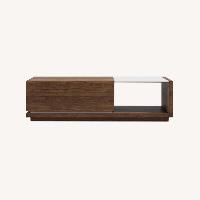 Rove Concepts Truman Walnut Brown Wood Coffee Table