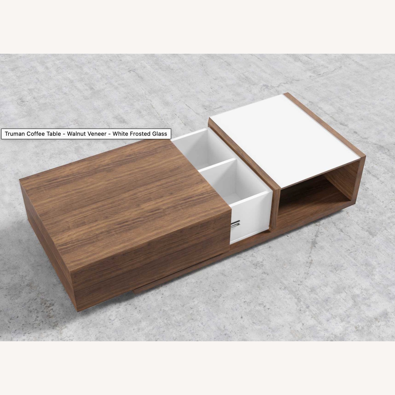 Rove Concepts Truman Walnut Brown Wood Coffee Table - image-2