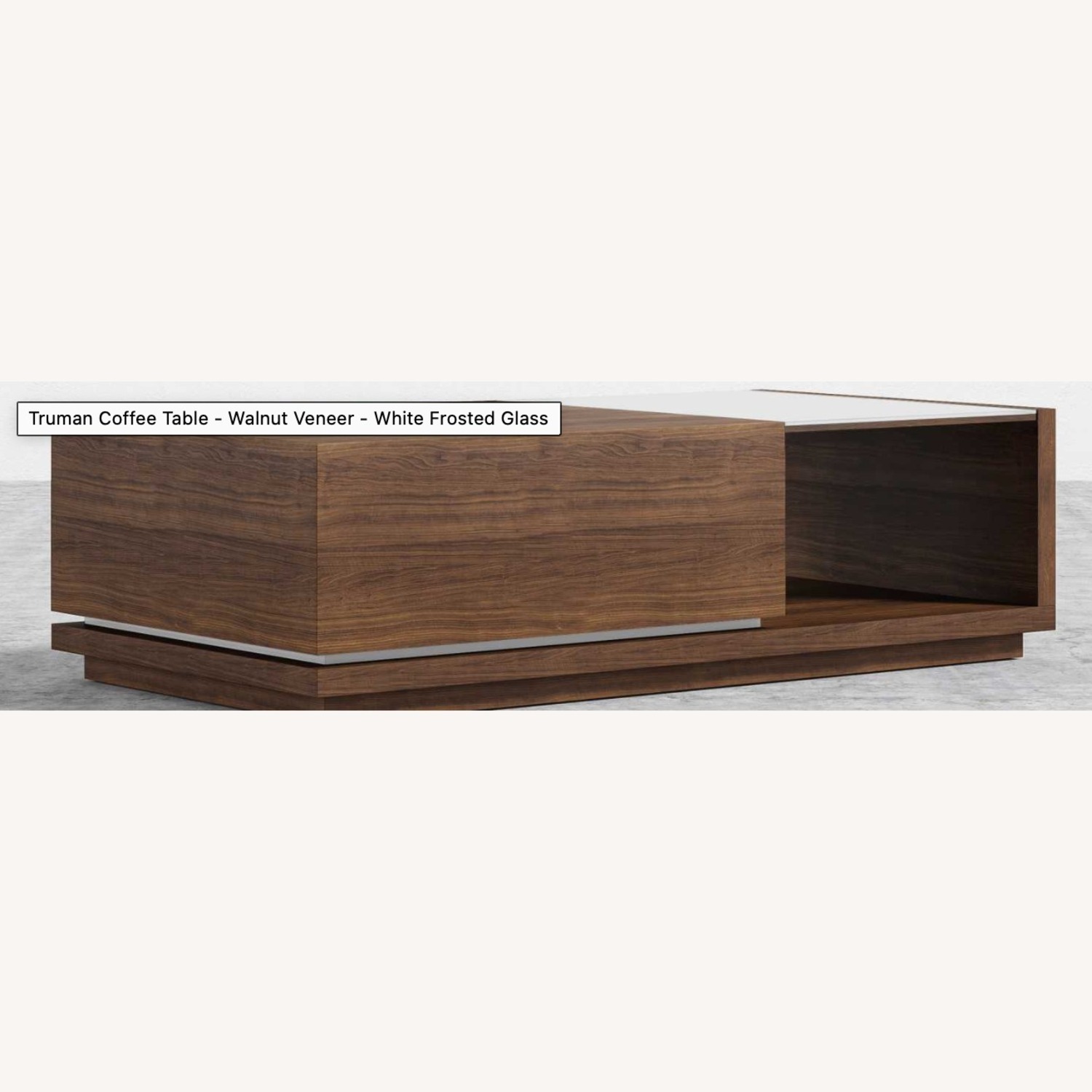Rove Concepts Truman Walnut Brown Wood Coffee Table - image-3