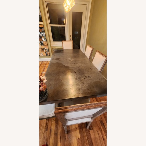 Used Dark Gray Dining Set for sale on AptDeco