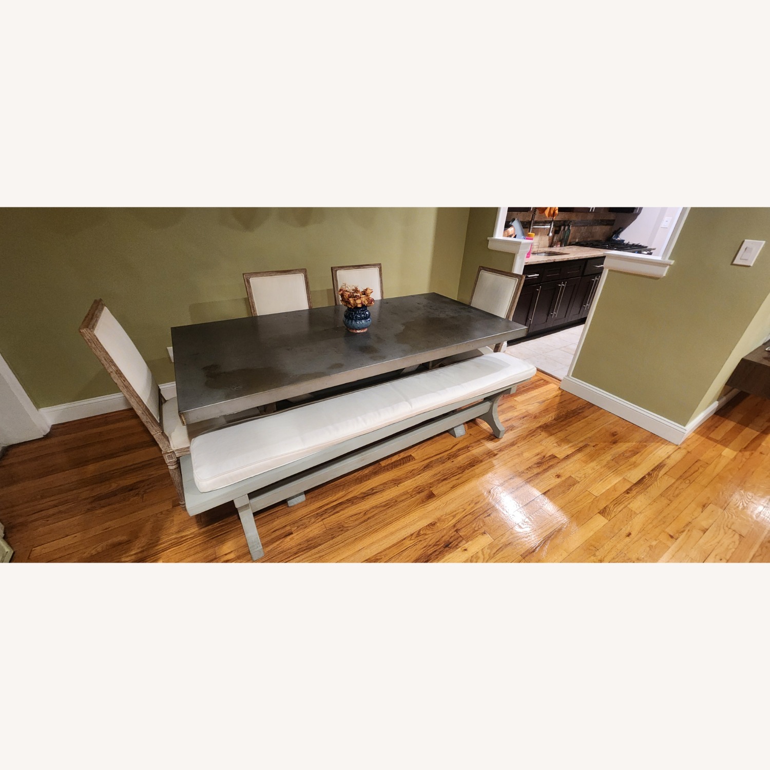 Dark Gray Dining Set - image-2