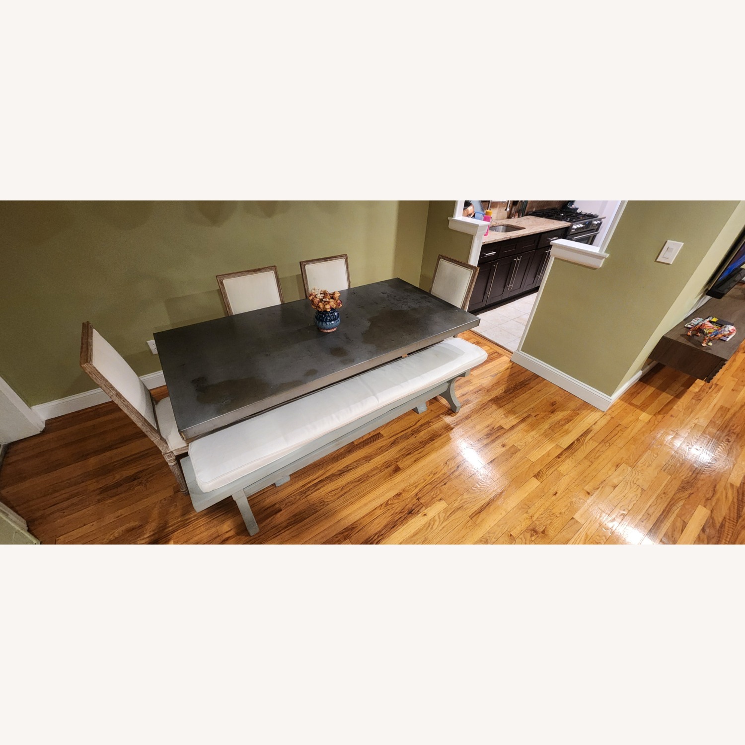 Dark Gray Dining Set - image-4