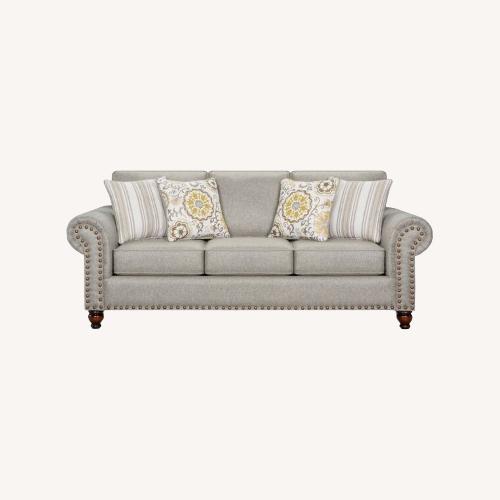 Used Ashley Furniture Galeon Brown 3-seater Sofa for sale on AptDeco