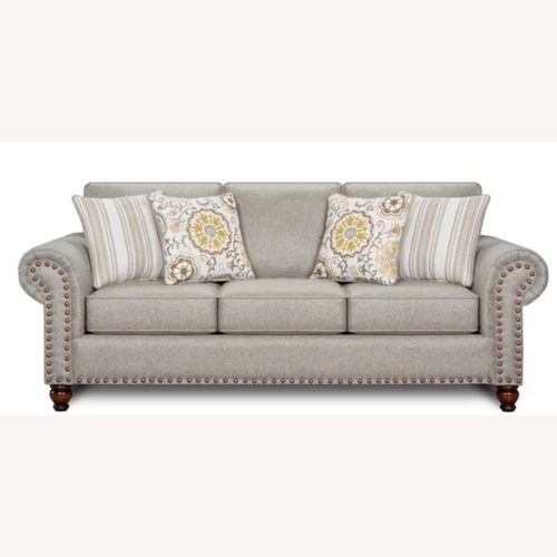 Used Ashley Furniture Galeon Brown 3-seater Sofa for sale on AptDeco