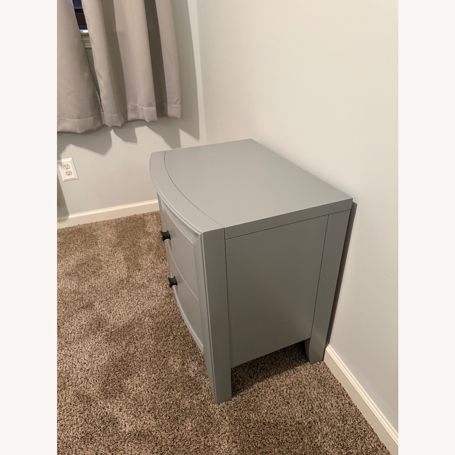Grey Nightstand  - image-7