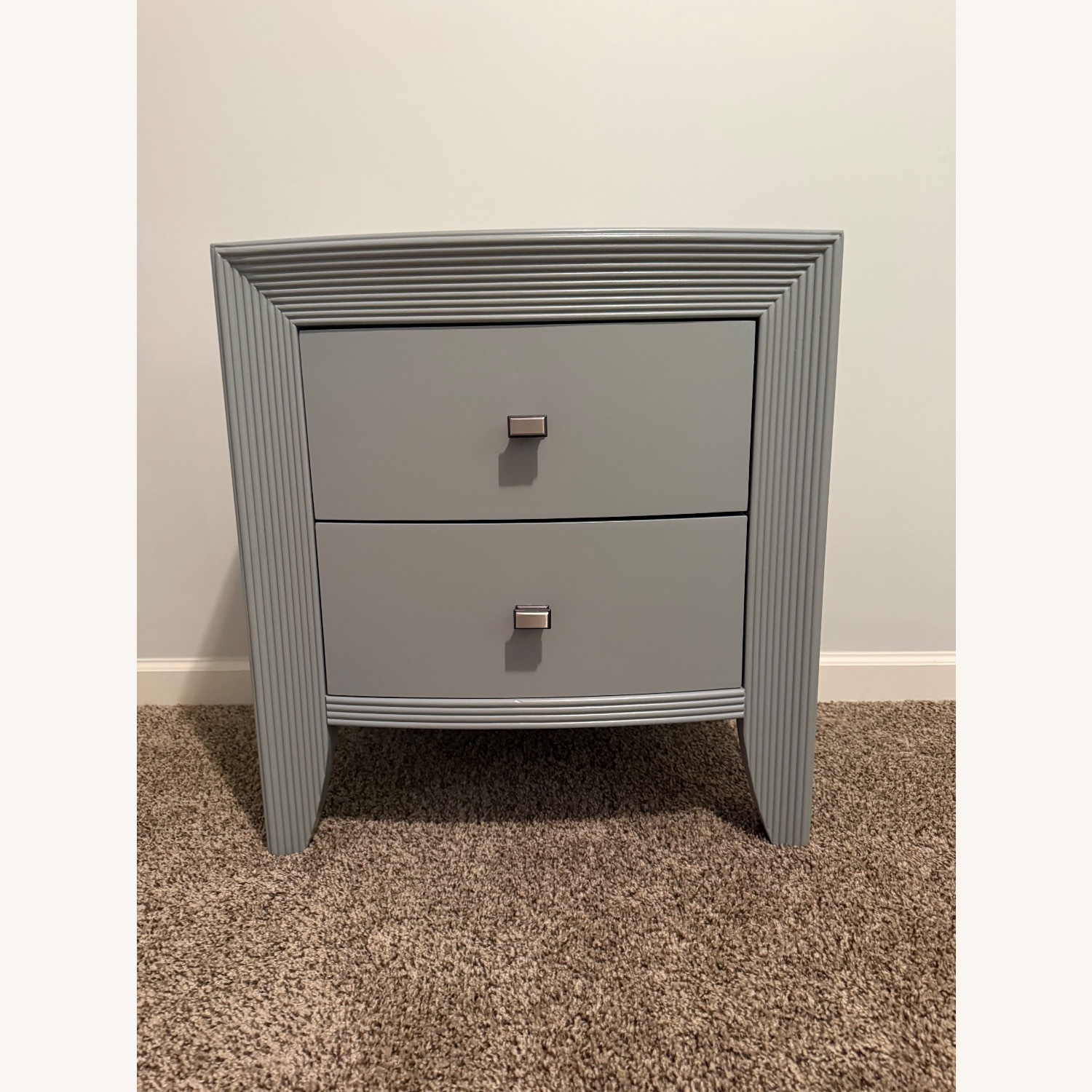 Grey Nightstand  - image-1