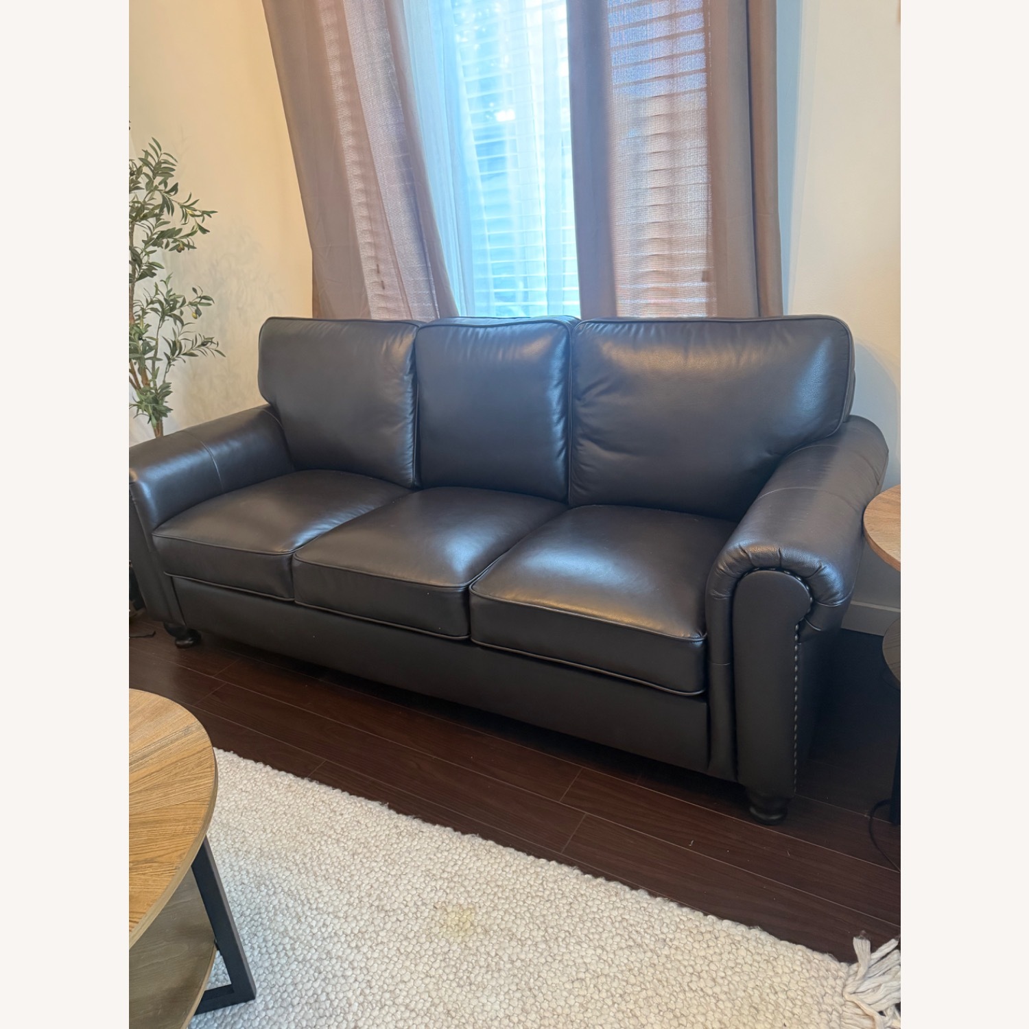 Genuine Leather Sofa - image-3