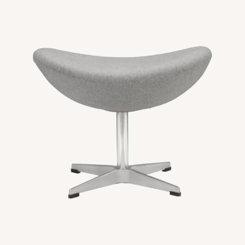 Used Interior Icons Egg Chair Ottoman for sale on AptDeco