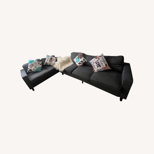 Used 3 Pieces Living Room Set Including Ottoman Storage for sale on AptDeco