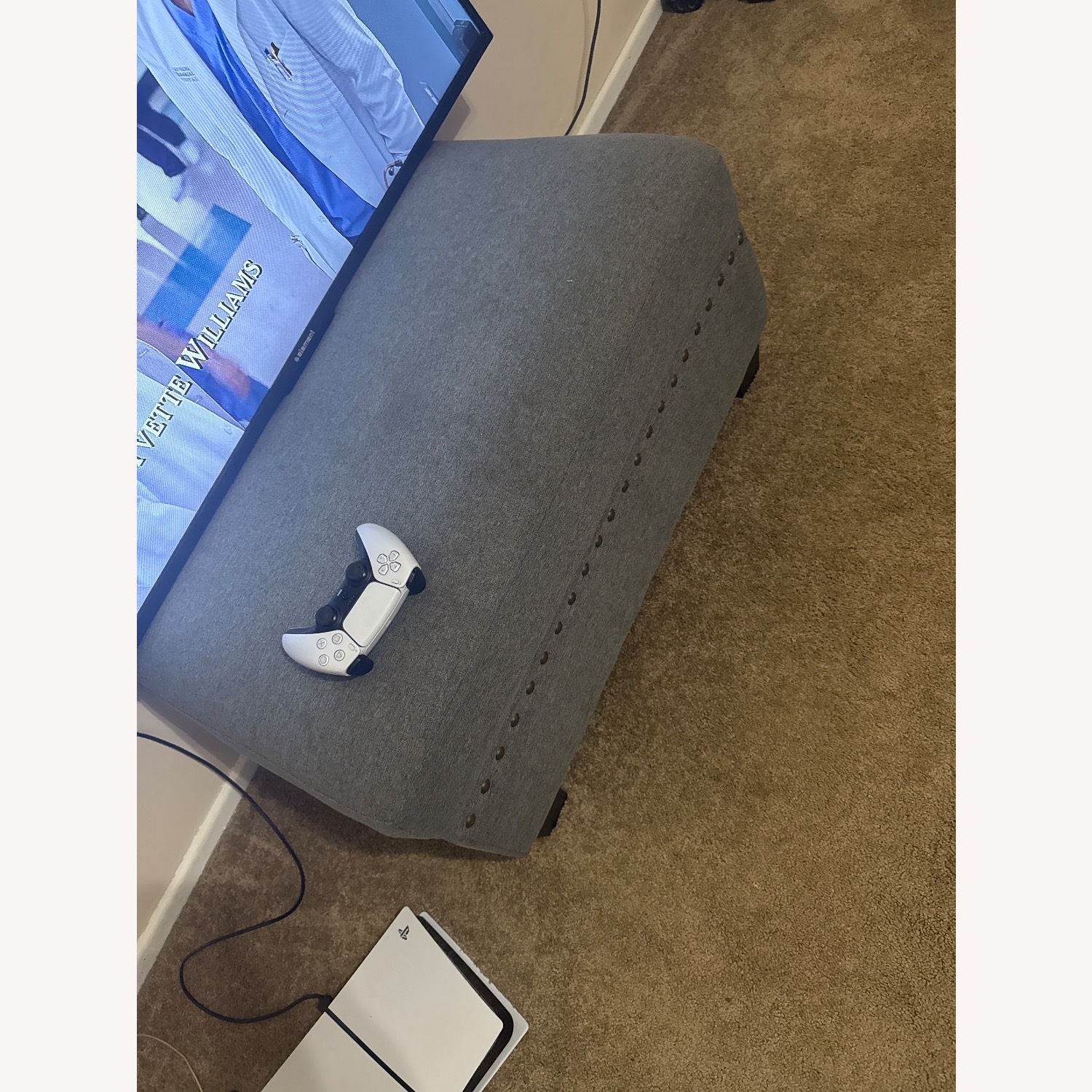 Light Gray Fabric 2 Piece Sectional - image-6