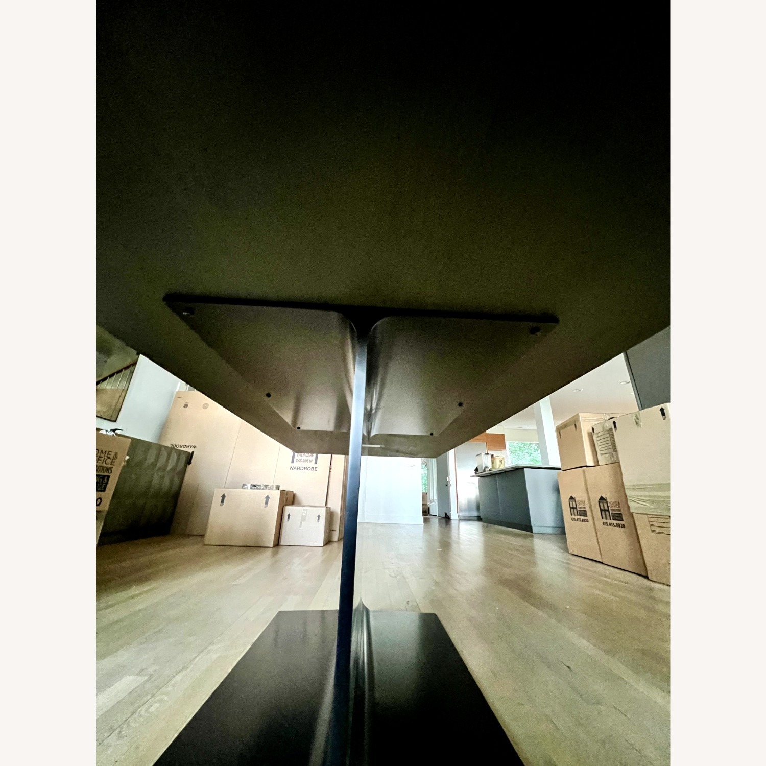 Restoration Hardware I-Beam Dining Table - image-3