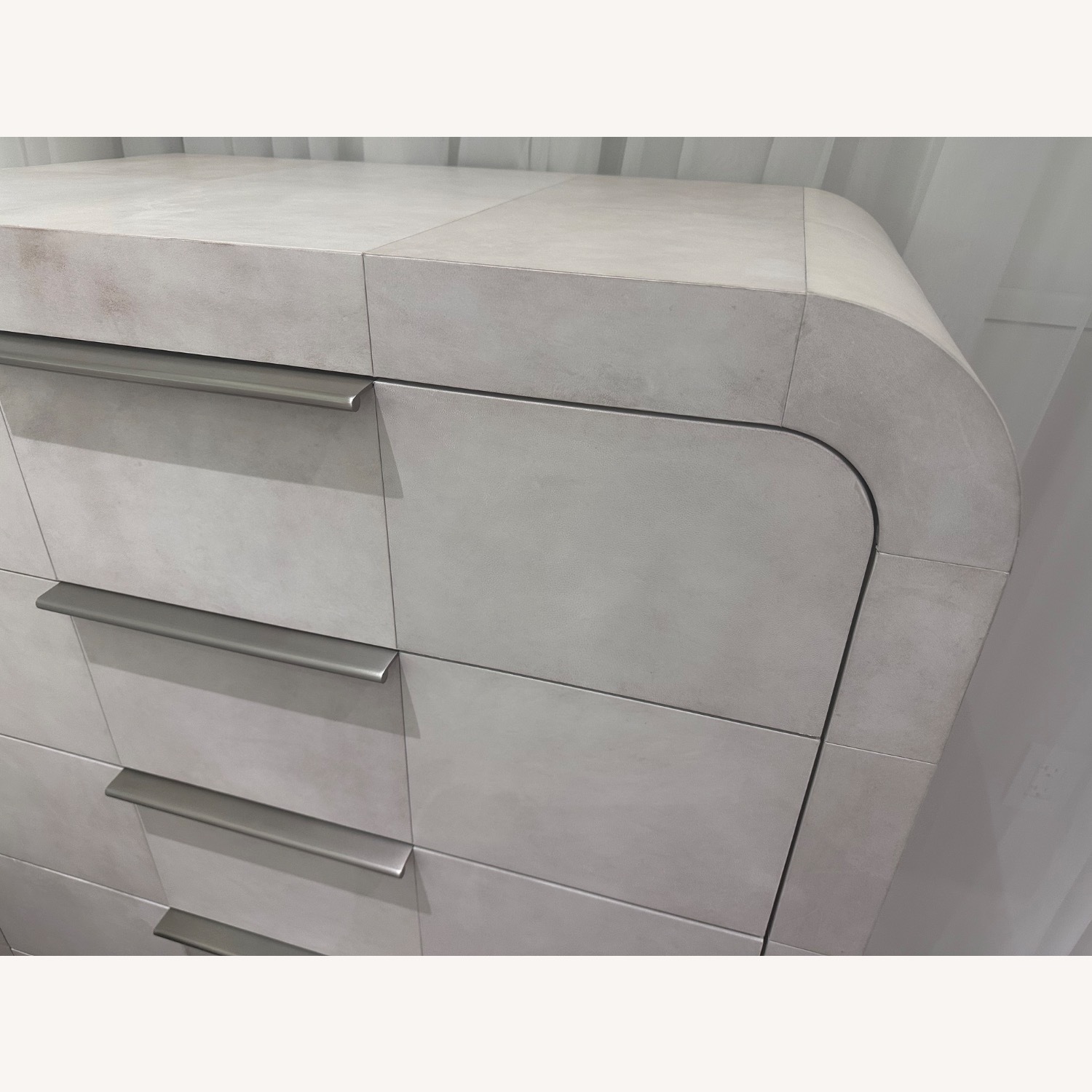 Restoration Hardware Lucien Parchment Tall Desser - image-4