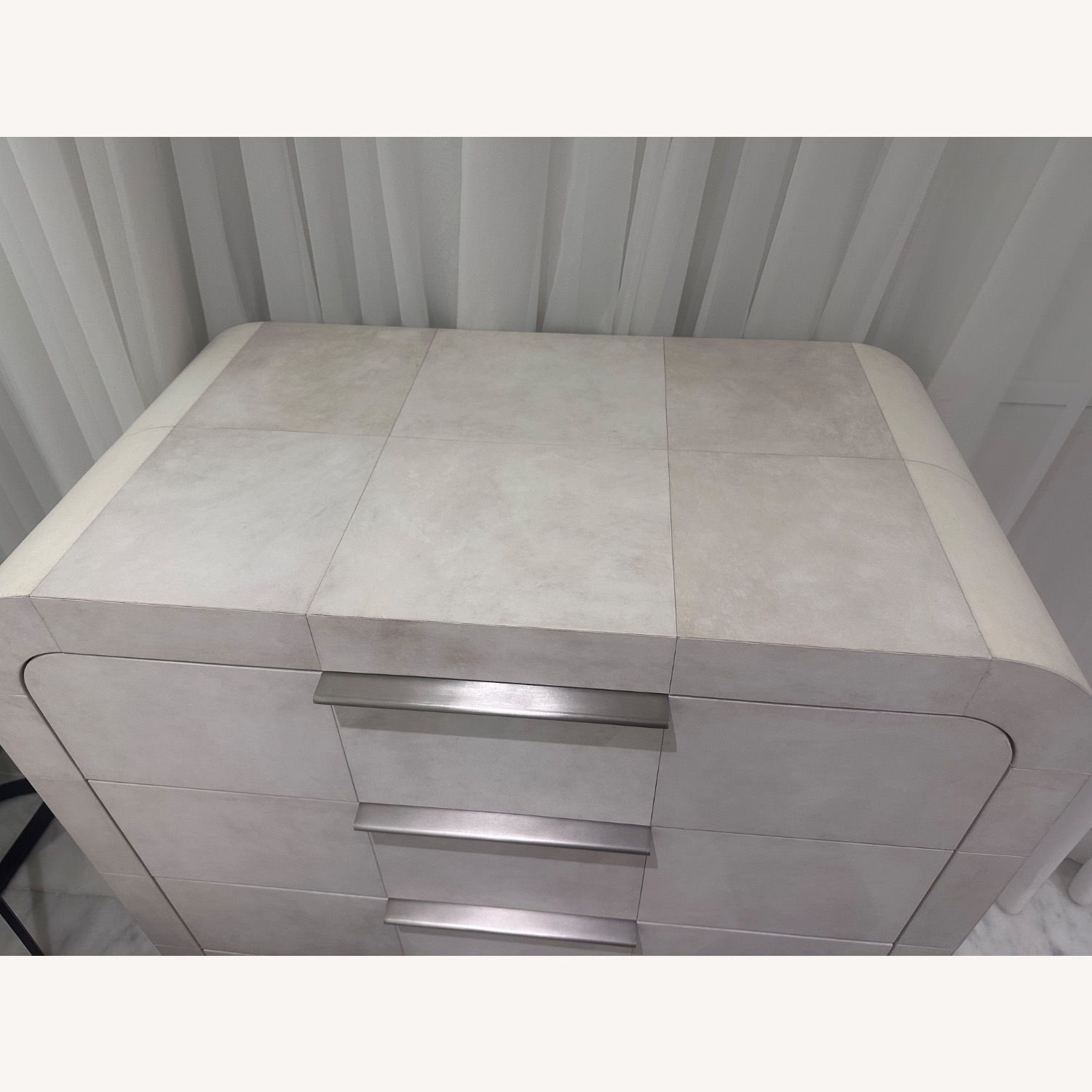 Restoration Hardware Lucien Parchment Tall Desser - image-5