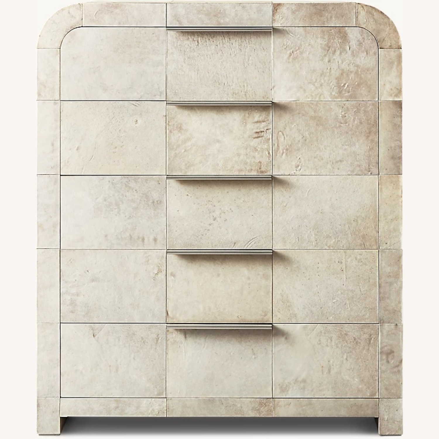 Restoration Hardware Lucien Parchment Tall Desser - image-0