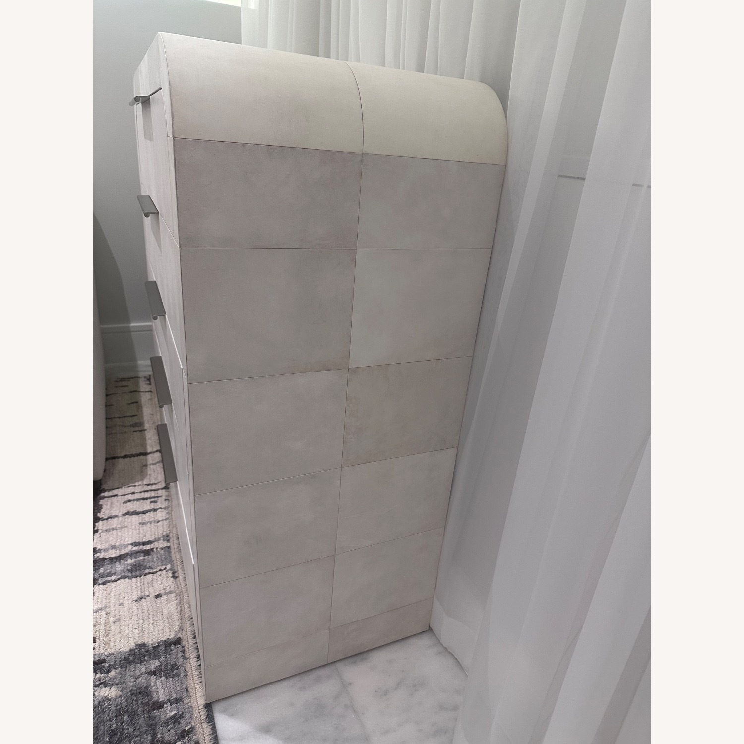 Restoration Hardware Lucien Parchment Tall Desser - image-3