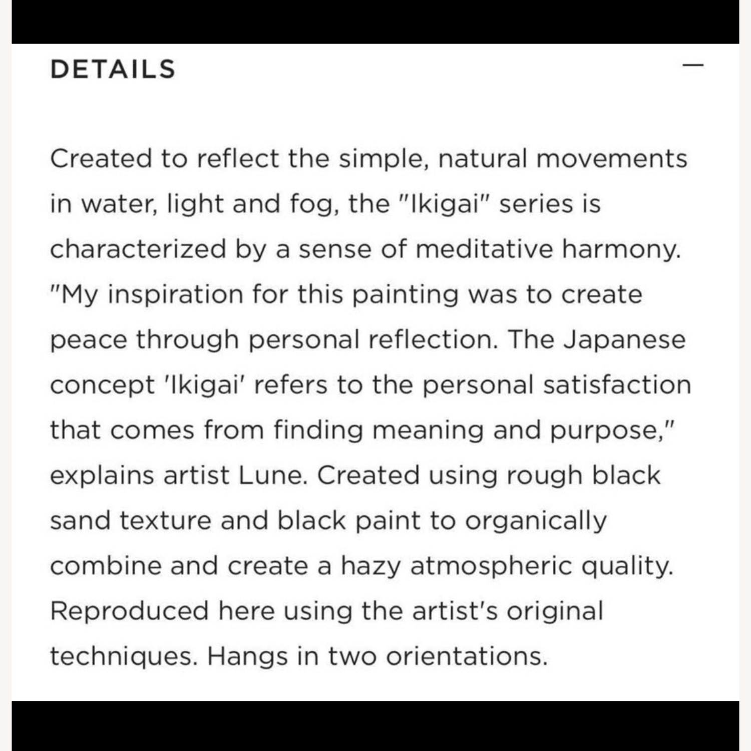 CB2 Ikigai' Acrylic Wall Art Set of 3 - image-5