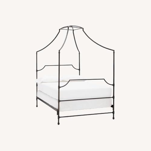 Used Pottery Barn Maison Canopy Bed for sale on AptDeco