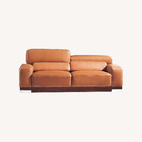 Used Italian Leather Sofa for sale on AptDeco