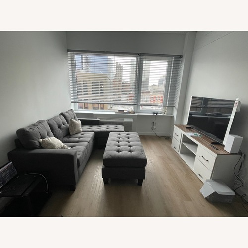 Used  Gray Couch for sale on AptDeco