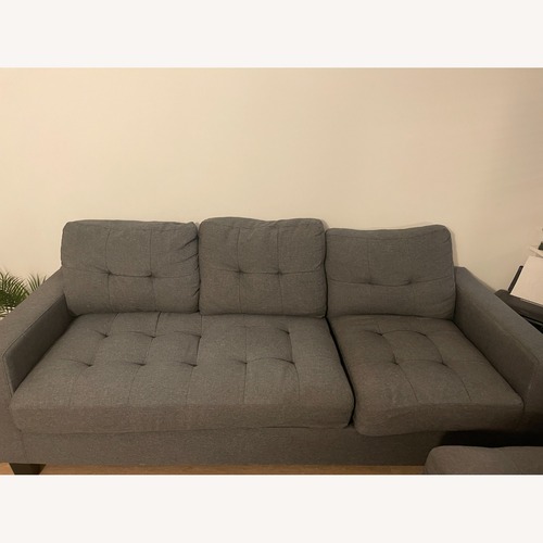 Used  Gray Couch for sale on AptDeco
