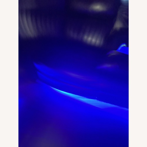 Used Black Leather 3+ Piece Sectional for sale on AptDeco