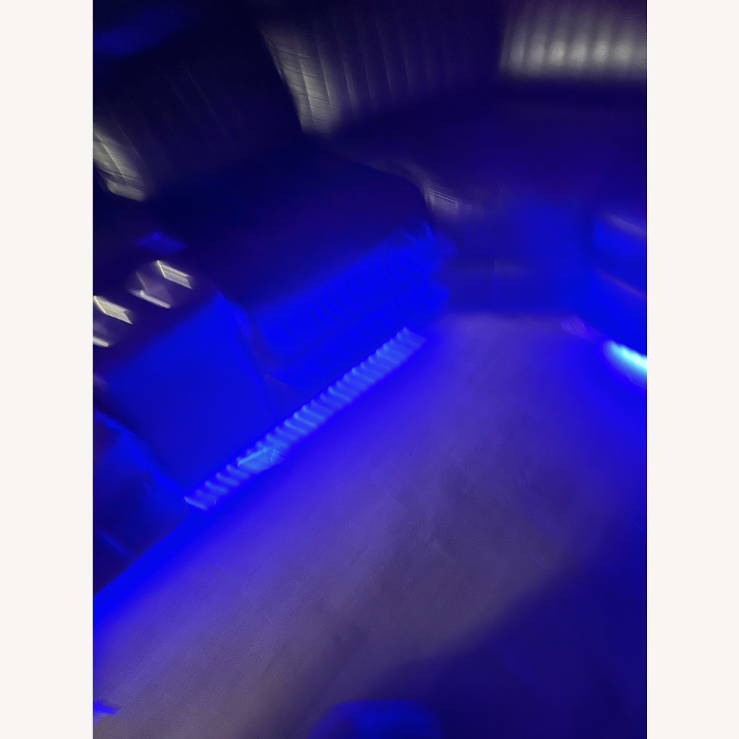 Black Leather 3+ Piece Sectional - image-6