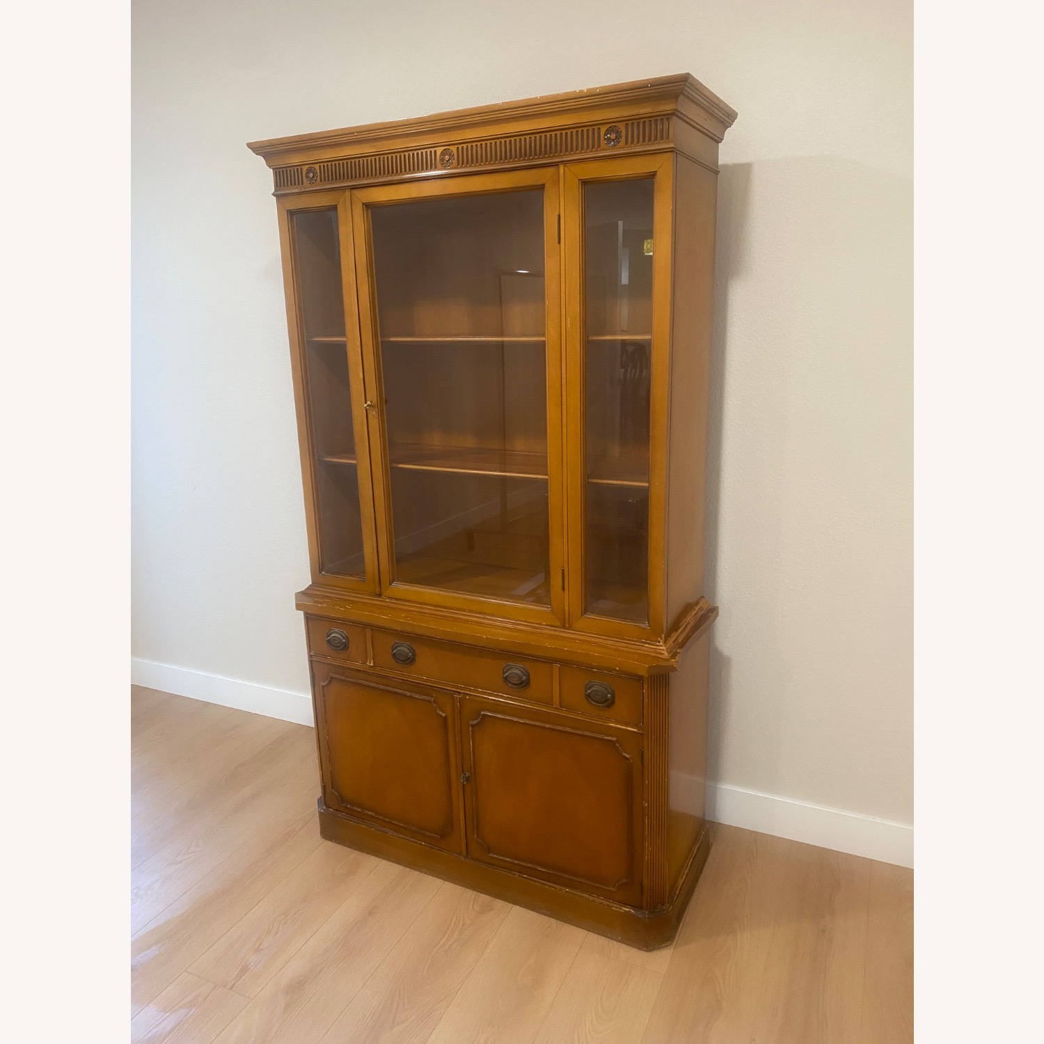 Vintage/Antique Finds Wood Armoire - image-2