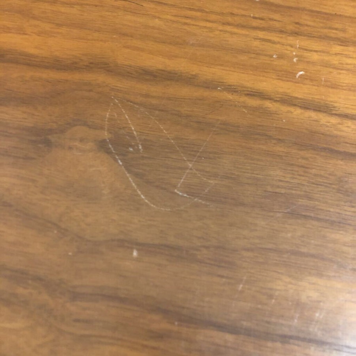 Vintage Danish Teak Lockable W File Drawers Desk - image-13