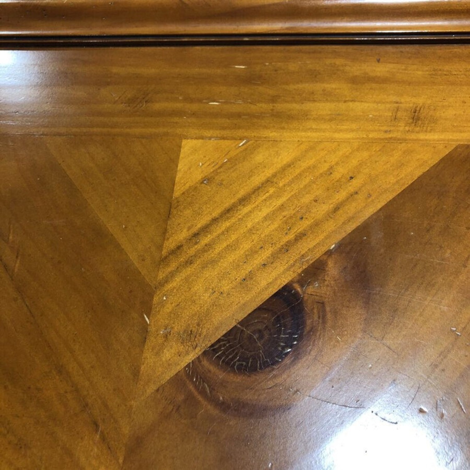 American Signature Warm Pine 1-Drawer Side Table - image-6