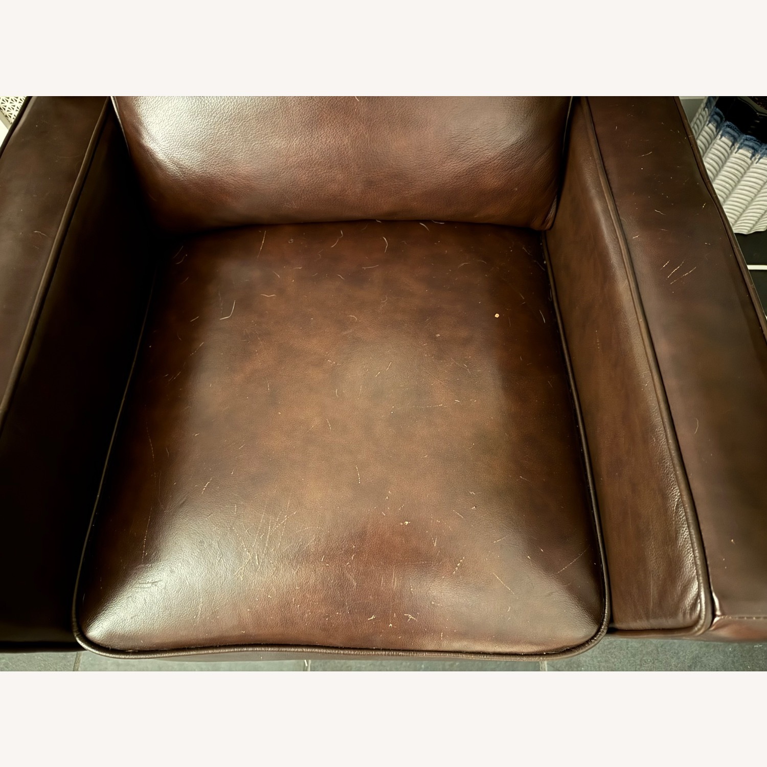 Abbyson Living Furniture Holloway Dark Brown Recliner - image-2