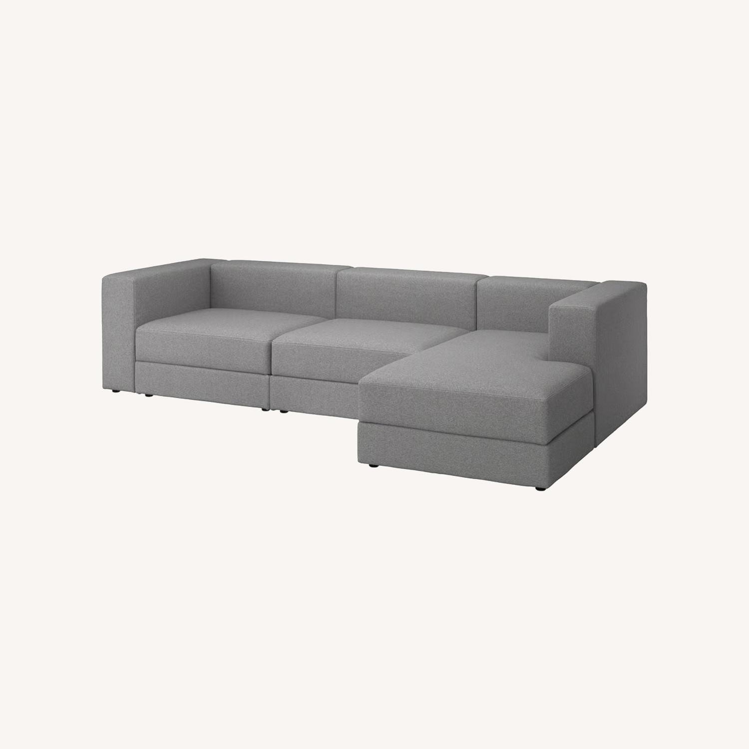 IKEA JÄTTEBO Modular Sofa – Tonerud Gray - image-0