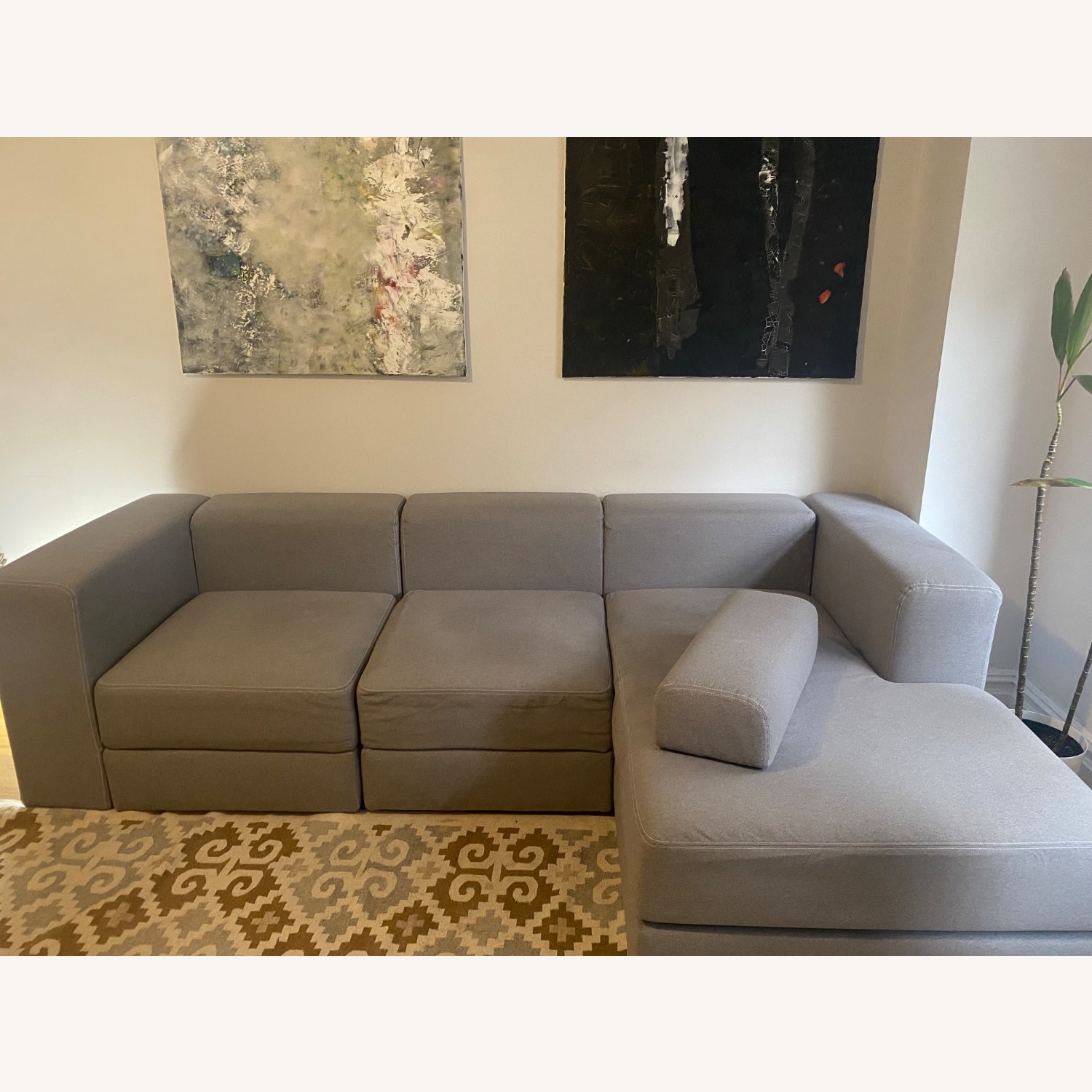 IKEA JÄTTEBO Modular Sofa – Tonerud Gray - image-2