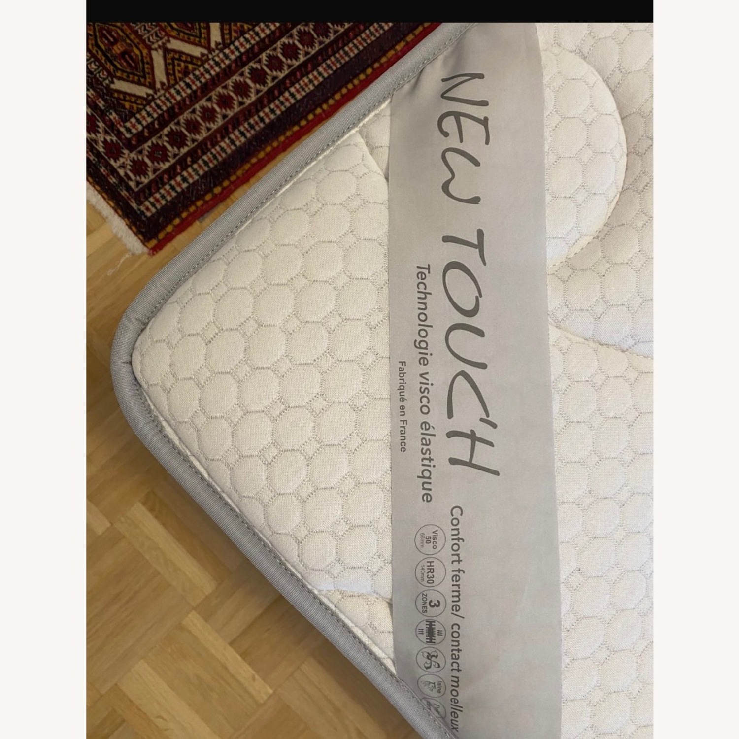 Light Gray Queen Bed - image-2