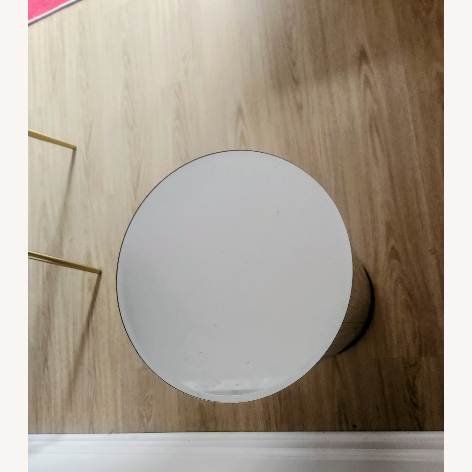 Mirrored Glass Side Table - image-2