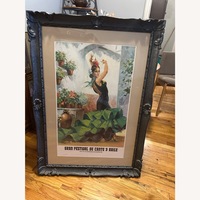Vintage Framed Poster